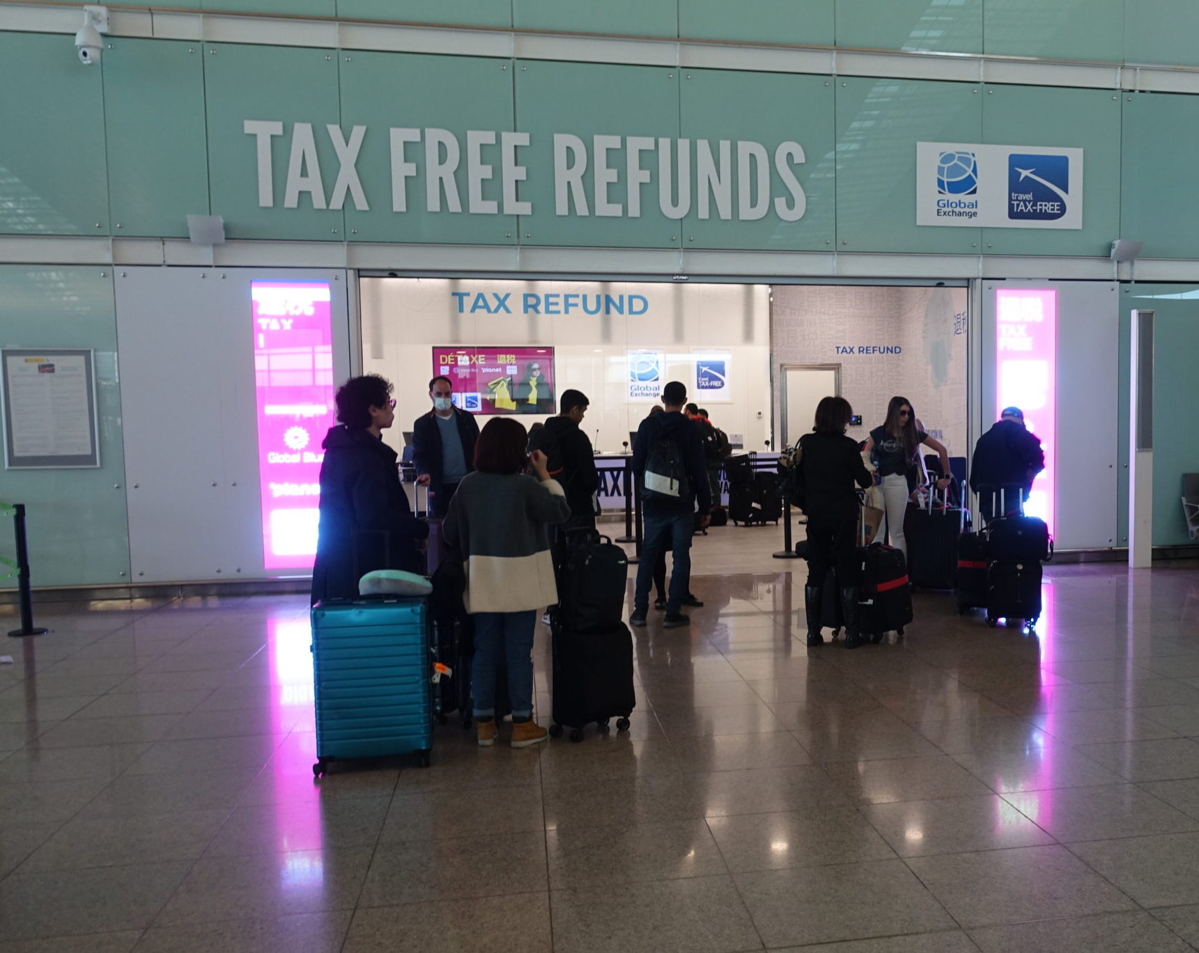 徹底解説スペイン・バルセロナ空港での免税手続き