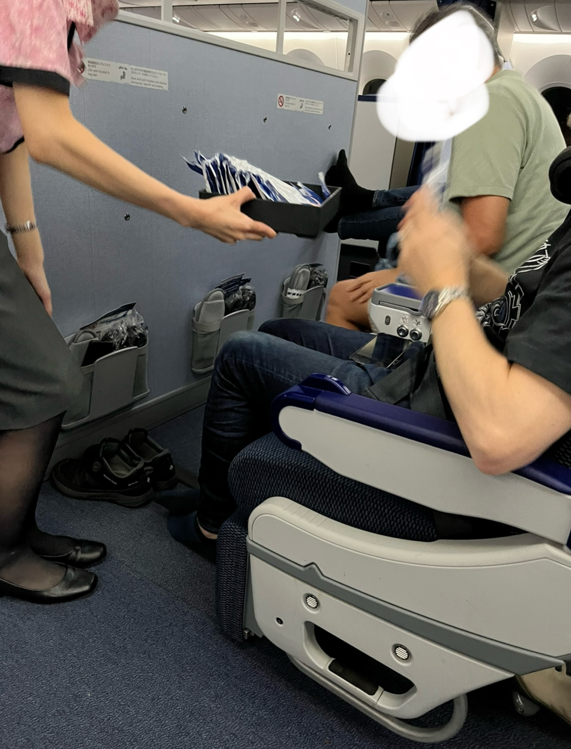 ANA 国際線　プレミアムエコノミー　エコノミークラスとの違い