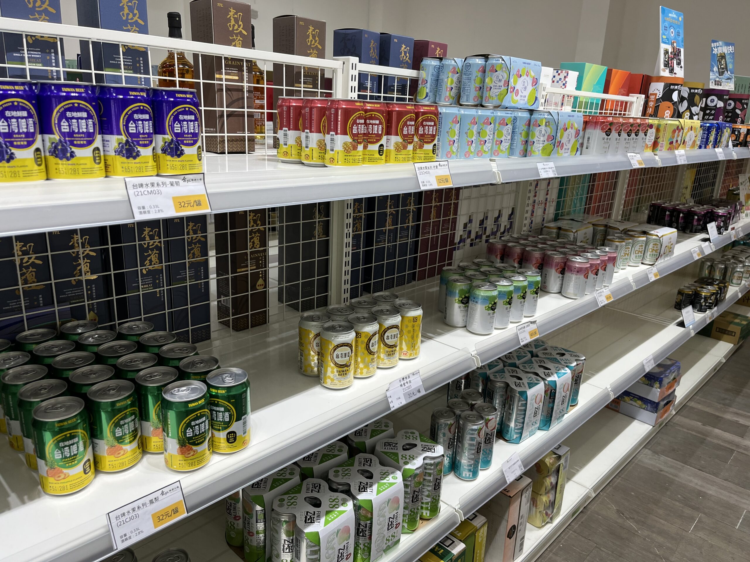 台北にある台湾ビールの工場とそのショップに行ってみた